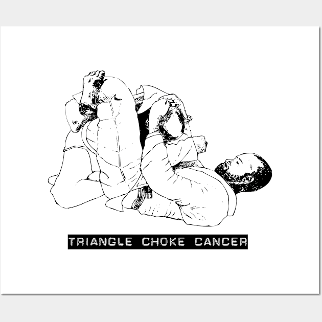 TRIANGLE CHOKE CANCER Wall Art by ByronKingArt